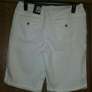 St Johns Bay white denim shorts (3 for $25)